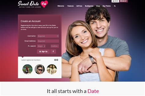 community dating website